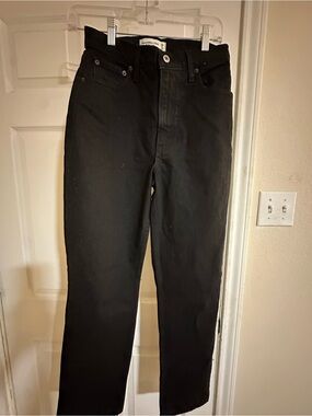 Abercrombie Curve Love women’s black Jeans